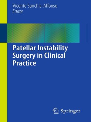 cover image of Patellar Instability Surgery in Clinical Practice